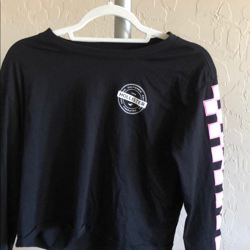 Hollister cropped long sleeve